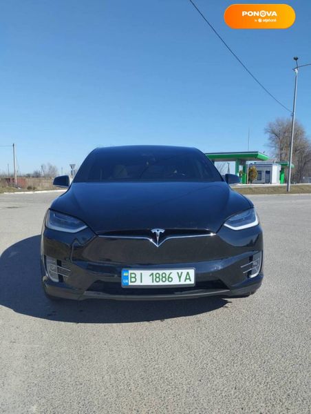 Tesla Model X, 2016, Електро, 106 тыс. км, Внедорожник / Кроссовер, Чорный, Полтава Cars-Pr-68627 фото