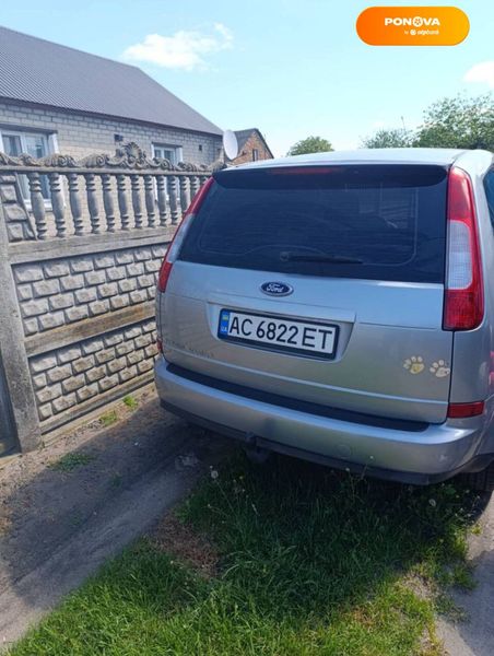 Ford Focus C-Max, 2005, Бензин, 1.6 л., 190 тис. км, Мікровен, Сірий, Володимир-Волинський Cars-Pr-59696 фото