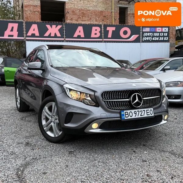 Mercedes-Benz GLA-Class, 2016 г., Бензин, 80 тыс. км, Внедорожник / Кроссовер, Серый, Тернополь AT-10409734 фото