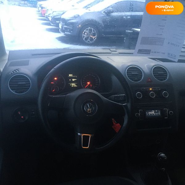 Volkswagen Caddy пасс., 2014, Дизель, 1.6 л., 221 тыс. км, Универсал, Белый, Житомир 5641 фото