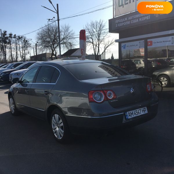 Volkswagen Passat B6, 2008, Бензин, 1.8 л., 230 тыс. км, Седан, Серый, Житомир 22832 фото