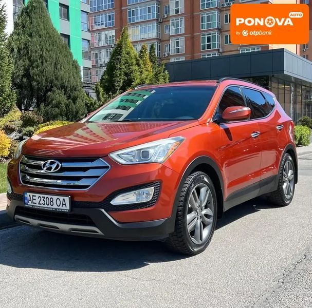 Hyundai Santa FE, 2013 р., Бензин, 189 тис. км, Позашляховик / Кросовер, Коричневий, Дніпро (Дніпропетровськ) AT-10418096 фото