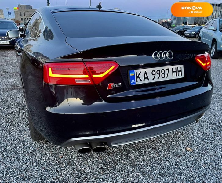 Audi S5 Sportback, 2012, Бензин, 3 л., 136 тыс. км, Лифтбек, Чорный, Киев 13709 фото