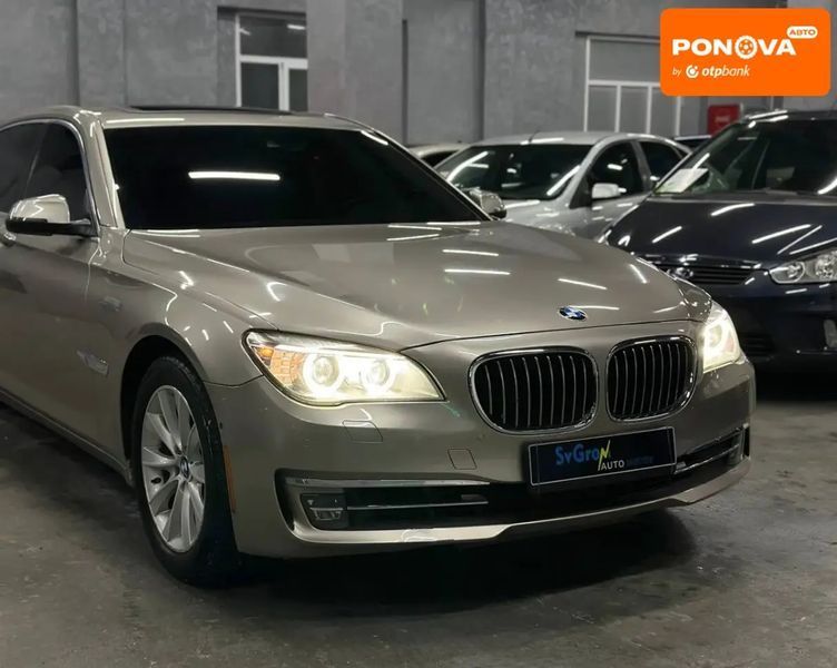 BMW 7 Series, 2015 р., Бензин, 135 тис. км, Седан, Бежевий, Кам'янське (Дніпродзержинськ) AT-10407966 фото