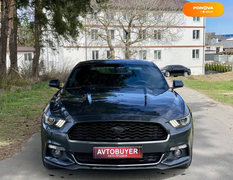 Ford Mustang, 2015, Бензин, 2.3 л., 130 тис. км, Купе, Зелений, Київ 34089 фото