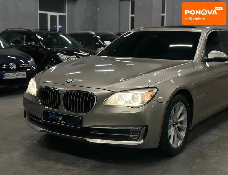 BMW 7 Series, 2015 р., Бензин, 135 тис. км, Седан, Бежевий, Кам'янське (Дніпродзержинськ) AT-10407966 фото