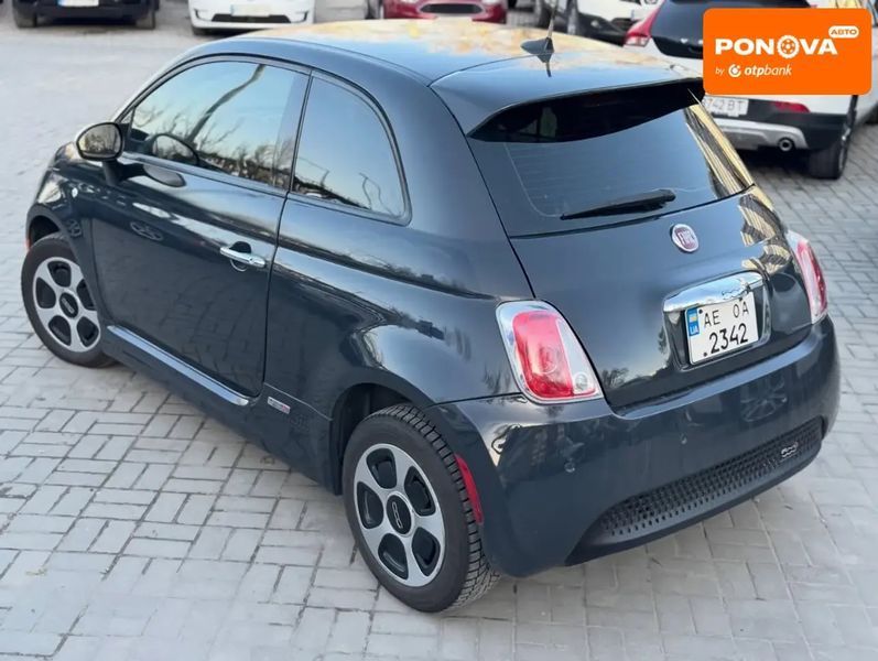 Fiat 500e, 2017 р., Електро, 78 тис. км, Хетчбек, Чорний, Дніпро (Дніпропетровськ) AT-10418160 фото