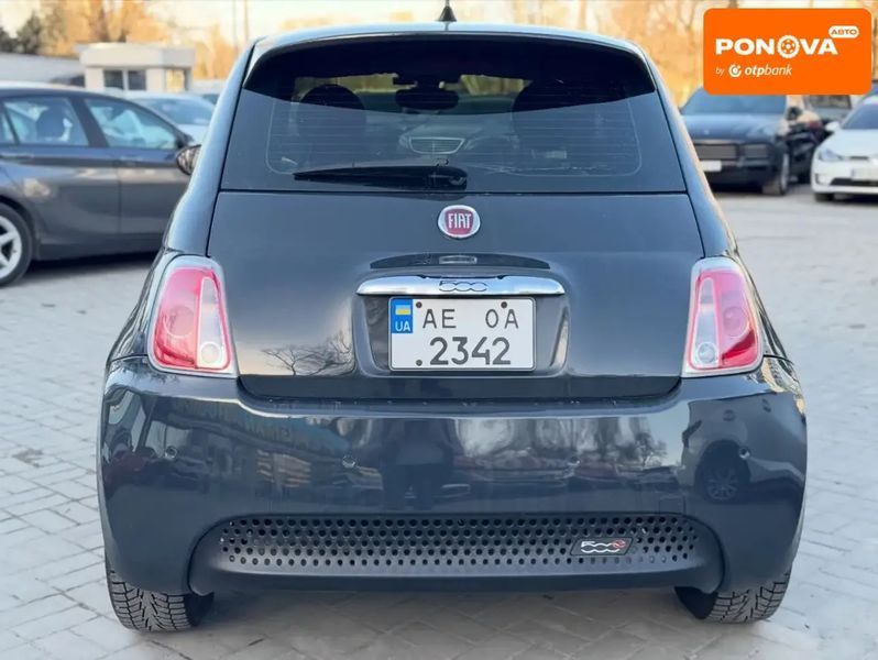 Fiat 500e, 2017 р., Електро, 78 тис. км, Хетчбек, Чорний, Дніпро (Дніпропетровськ) AT-10418160 фото