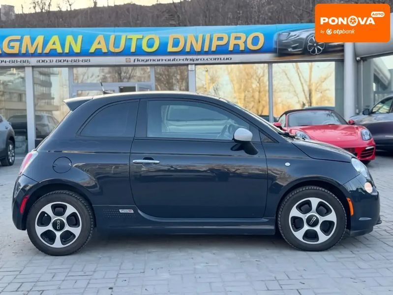 Fiat 500e, 2017 р., Електро, 78 тис. км, Хетчбек, Чорний, Дніпро (Дніпропетровськ) AT-10418160 фото