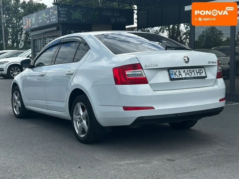 Skoda Octavia, 2014 р., Бензин, 261 тис. км, Ліфтбек, Білий, Житомир AT-10418244 фото