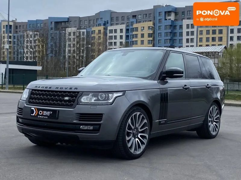 Land Rover Range Rover, 2015 р., Гібрид (HEV), 249 тис. км, Позашляховик / Кросовер, Сірий, Львів AT-10413611 фото