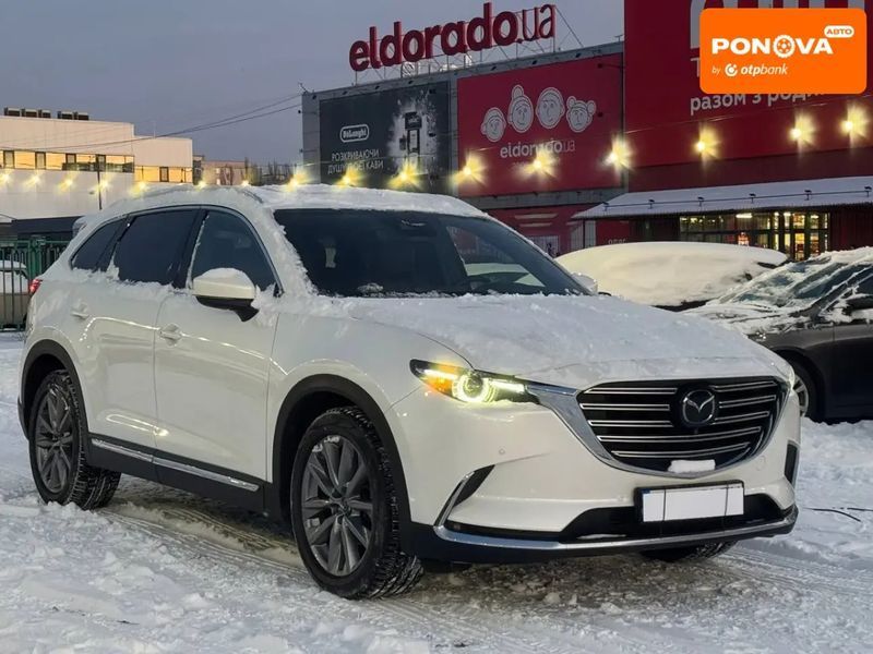 Mazda CX-9, 2021 р., Бензин, 70 тис. км, Позашляховик / Кросовер, Білий, Київ AT-10409514 фото