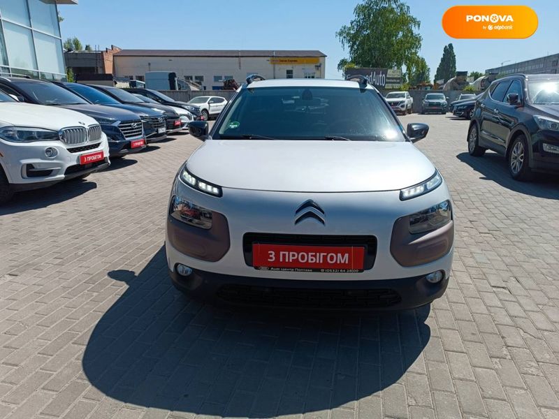 Citroen C4 Cactus, 2014, Дизель, 1.56 л., 186 тис. км, Позашляховик / Кросовер, Білий, Полтава 40965 фото