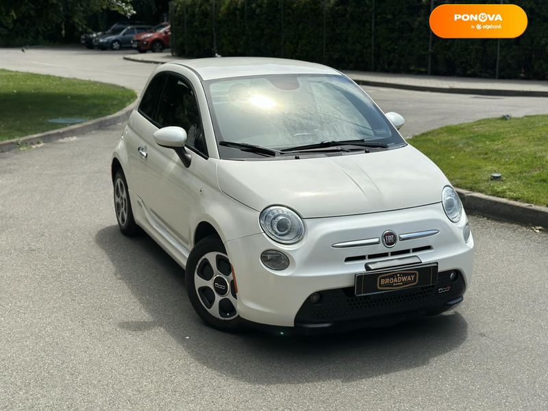 Fiat 500e, 2015, Електро, 118 тыс. км, Хетчбек, Белый, Киев 108896 фото