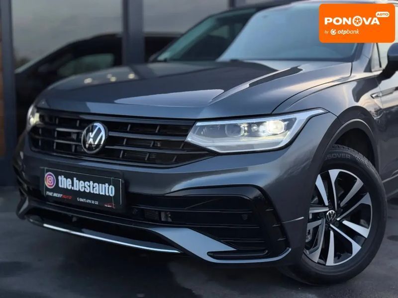 Volkswagen Tiguan, 2021 р., Бензин, 109 тис. км, Позашляховик / Кросовер, Сірий, Рівне AT-10406464 фото