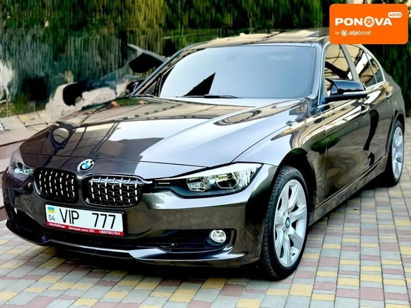BMW 3 Series, 2015 р., Бензин, 101 тис. км, Седан, Сірий, Дніпро (Дніпропетровськ) AT-10401772 фото
