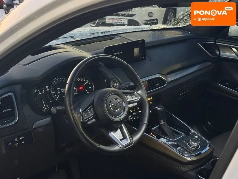 Mazda CX-9, 2021 р., Бензин, 70 тис. км, Позашляховик / Кросовер, Білий, Київ AT-10409514 фото