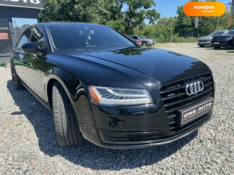 Audi A8, 2015, Бензин, 3 л., 122 тыс. км, Седан, Чорный, Киев 107965 фото