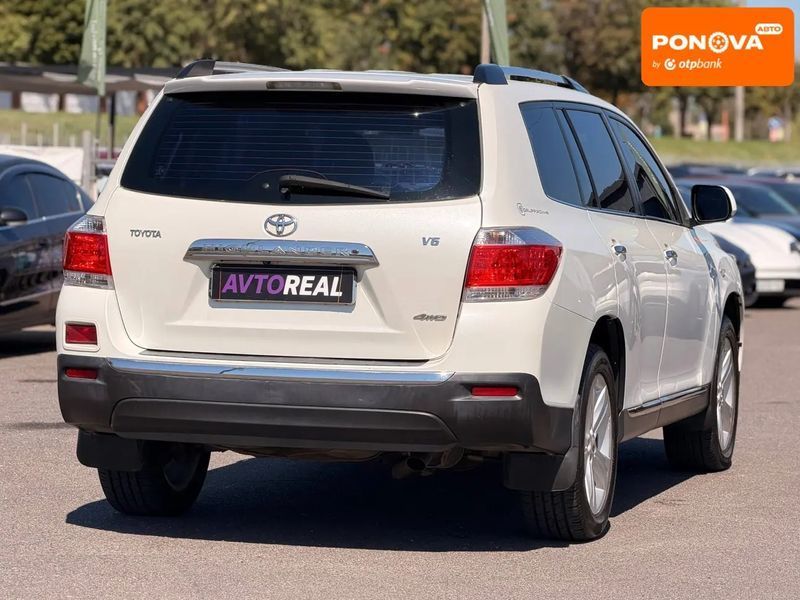Toyota Highlander, 2013 р., Газ пропан-бутан / Бензин, 116 тис. км, Позашляховик / Кросовер, Білий, Кривий Ріг AT-10425814 фото
