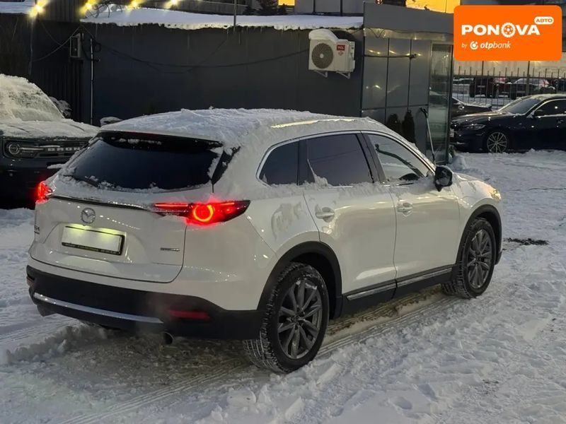 Mazda CX-9, 2021 р., Бензин, 70 тис. км, Позашляховик / Кросовер, Білий, Київ AT-10409514 фото