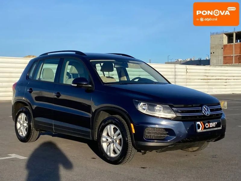 Volkswagen Tiguan, 2016 г., Бензин, 135 тыс. км, Внедорожник / Кроссовер, Синий, Львов AT-10406307 фото