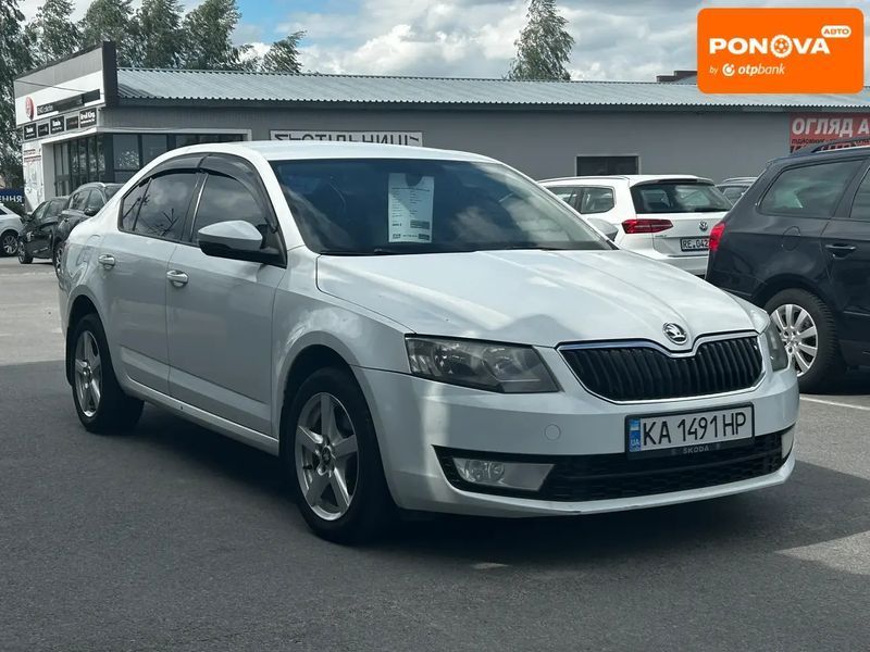Skoda Octavia, 2014 р., Бензин, 261 тис. км, Ліфтбек, Білий, Житомир AT-10418244 фото