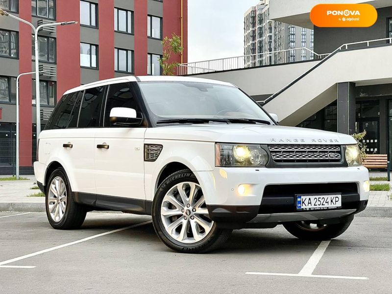 Land Rover Range Rover Sport, 2010, Бензин, 5 л., 142 тис. км, Позашляховик / Кросовер, Білий, Київ 13300 фото