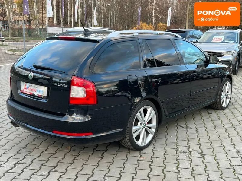 Skoda Octavia, 2010 р., Бензин, 203 тис. км, Універсал, Чорний, Кривий Ріг AT-10405122 фото