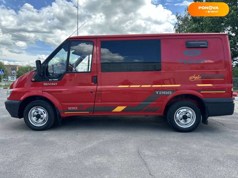 Ford Transit Connect, 2005, Дизель, 2 л., 319 тыс. км, Минивен, Красный, Винница Cars-Pr-58553 фото