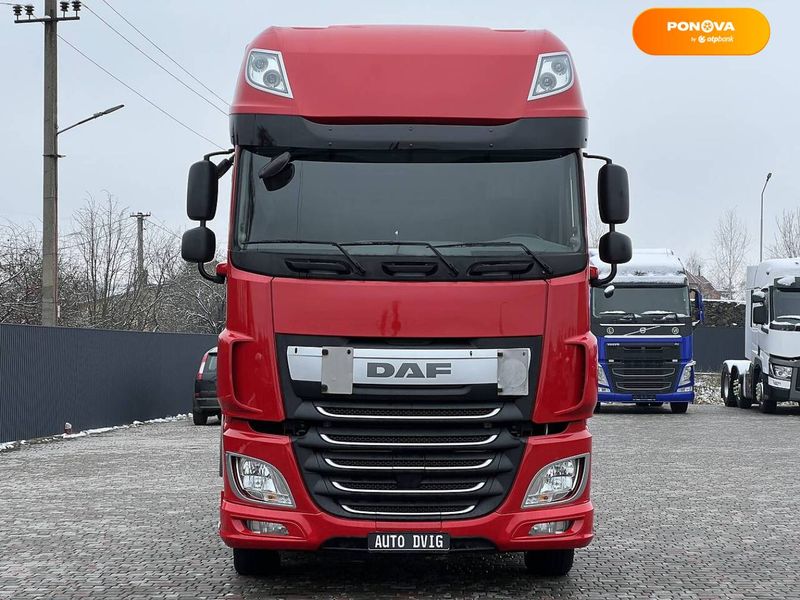 DAF XF, 2014, Дизель, 12.9 л., 910 тис. км, Тягач, Червоний, Луцьк 38067 фото