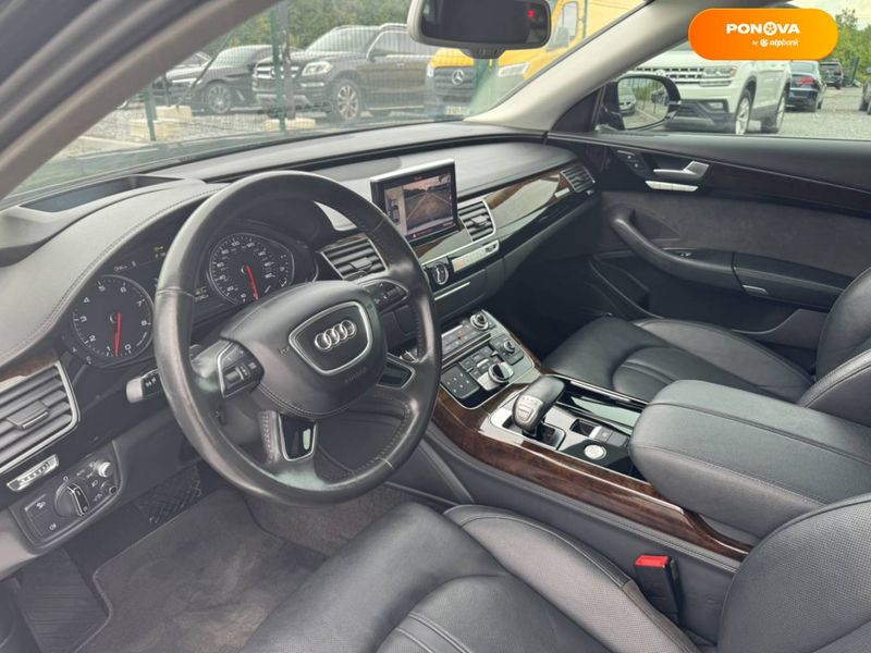 Audi A8, 2015, Бензин, 3 л., 195 тыс. км, Седан, Чорный, Львов 103121 фото