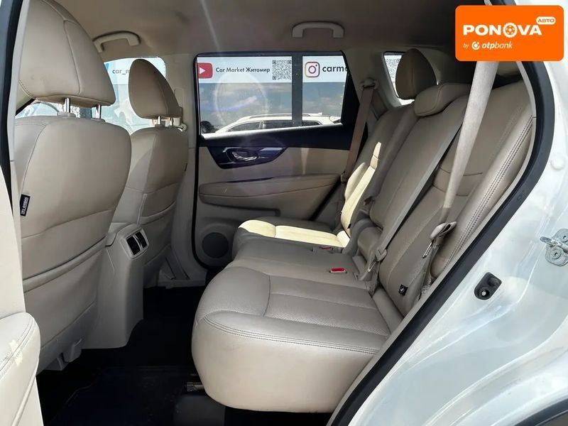 Nissan Rogue, 2017 р., Бензин, 154 тис. км, Позашляховик / Кросовер, Білий, Житомир AT-10417001 фото