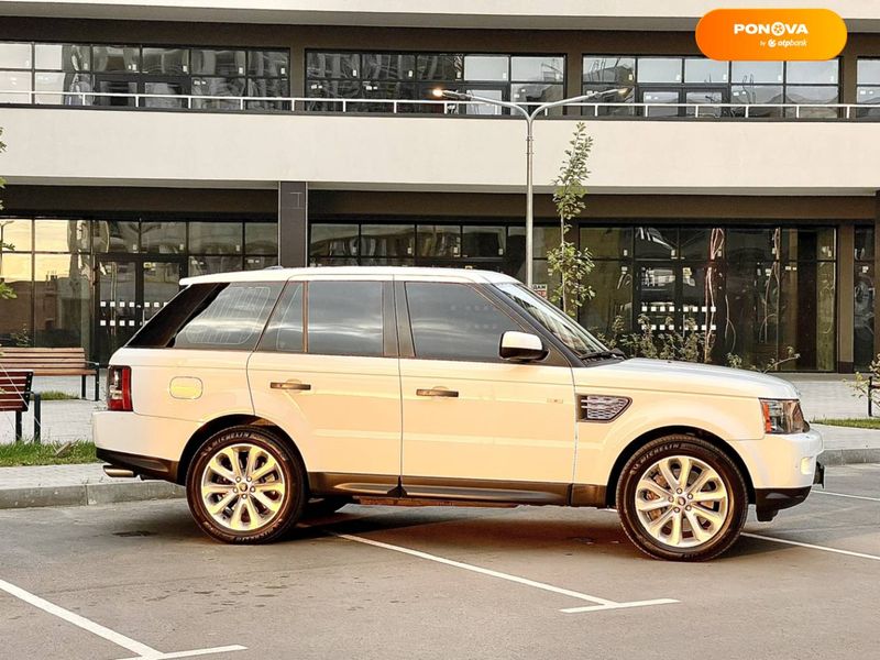 Land Rover Range Rover Sport, 2010, Бензин, 5 л., 142 тис. км, Позашляховик / Кросовер, Білий, Київ 13300 фото