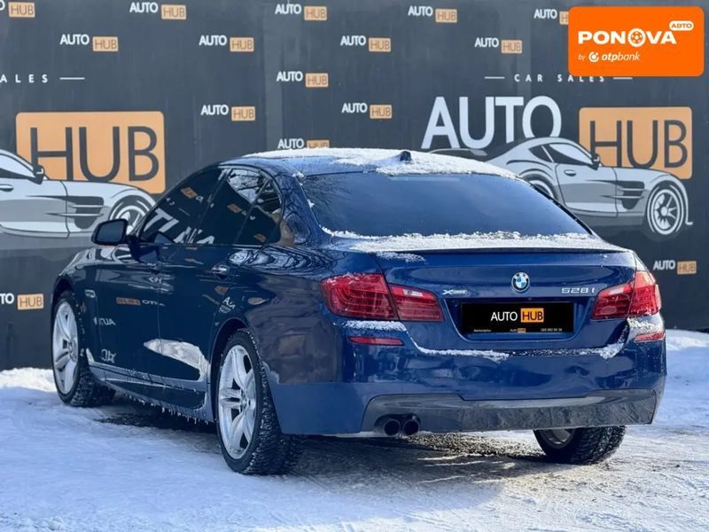BMW 5 Series, 2016 г., Бензин, 215 тыс. км, Седан, Синий, Харьков AT-10406893 фото