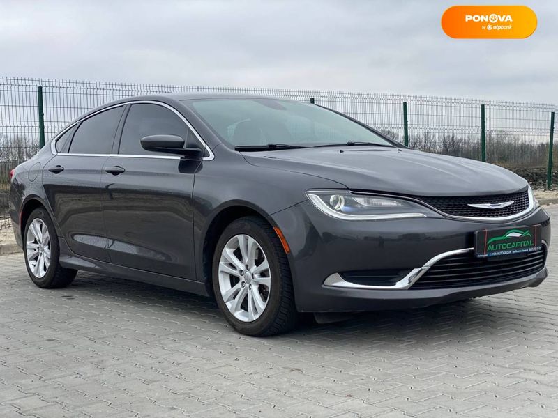 Chrysler 200, 2015, Газ пропан-бутан / Бензин, 2.36 л., 121 тыс. км, Седан, Серый, Киев 52160 фото