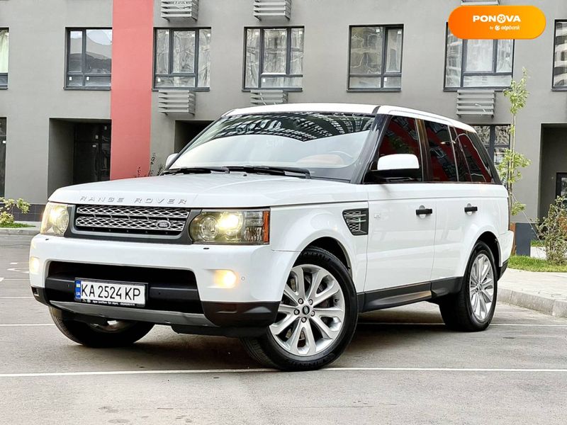 Land Rover Range Rover Sport, 2010, Бензин, 5 л., 142 тыс. км, Внедорожник / Кроссовер, Белый, Киев 13300 фото