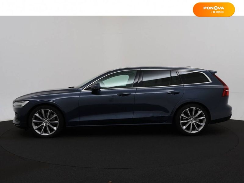 Volvo V60, 2019, Бензин, 2 л., 189 тис. км, Універсал, Синій, Луцьк Cars-EU-US-KR-108449 фото