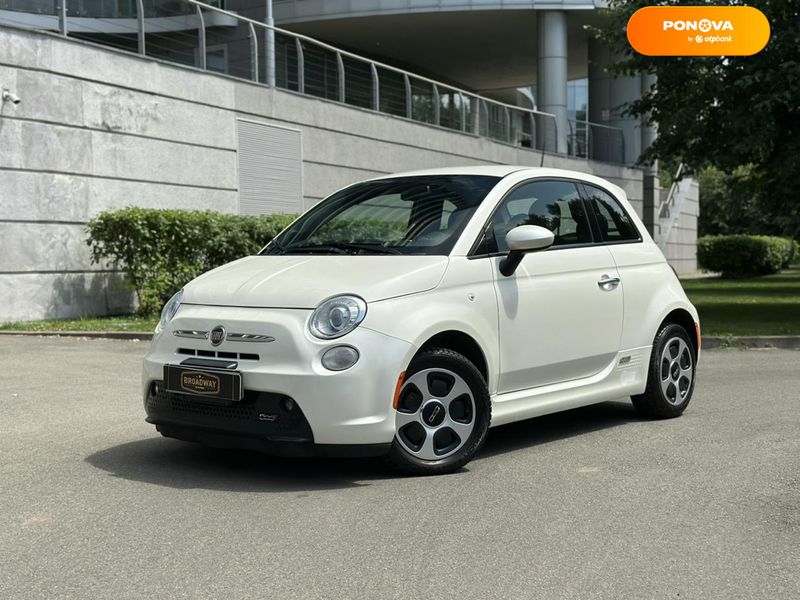 Fiat 500e, 2015, Електро, 118 тыс. км, Хетчбек, Белый, Киев 108896 фото