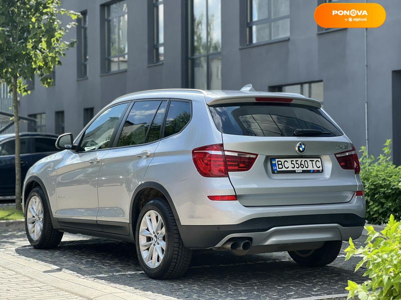 BMW X3, 2015, Бензин, 2 л., 113 тыс. км, Внедорожник / Кроссовер, Серый, Львов 111032 фото