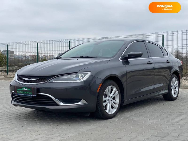 Chrysler 200, 2015, Газ пропан-бутан / Бензин, 2.36 л., 121 тис. км, Седан, Сірий, Київ 52160 фото