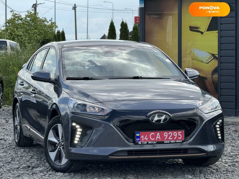 Hyundai Ioniq Electric, 2019, Електро, 131 тис. км, Ліфтбек, Сірий, Стрий 47062 фото