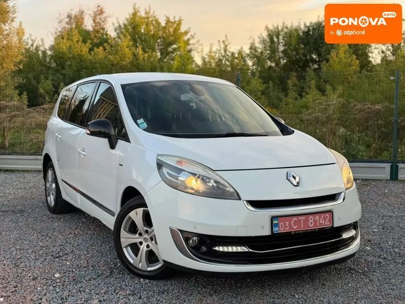 Renault Grand Scenic, 2013 г., Дизель, 234 тыс. км, Минивен, Белый, Дрогобыч AT-10401491 фото