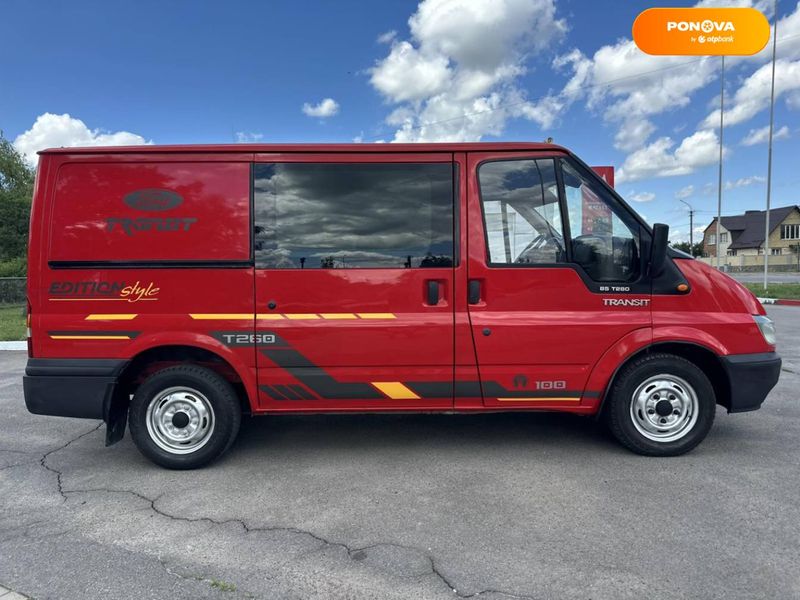 Ford Transit Connect, 2005, Дизель, 2 л., 319 тыс. км, Минивен, Красный, Винница Cars-Pr-58553 фото