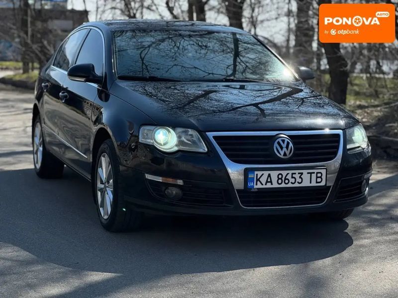 Volkswagen Passat, 2008 г., Бензин, 292 тыс. км, Седан, Чорный, Днепр (Днепропетровск) AT-10412562 фото