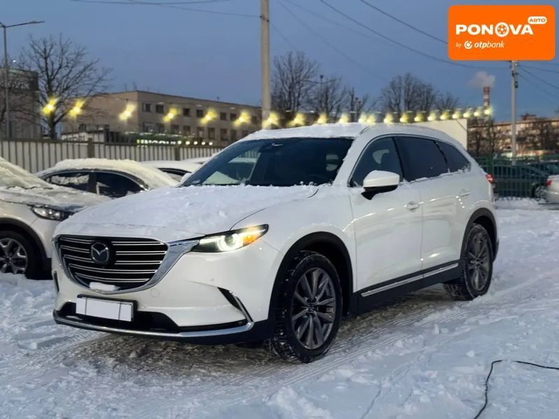 Mazda CX-9, 2021 р., Бензин, 70 тис. км, Позашляховик / Кросовер, Білий, Київ AT-10409514 фото