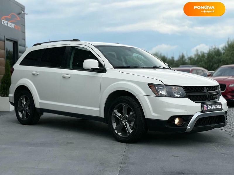 Dodge Journey, 2017, Газ пропан-бутан / Бензин, 3.6 л., 153 тис. км, Позашляховик / Кросовер, Білий, Рівне 97334 фото