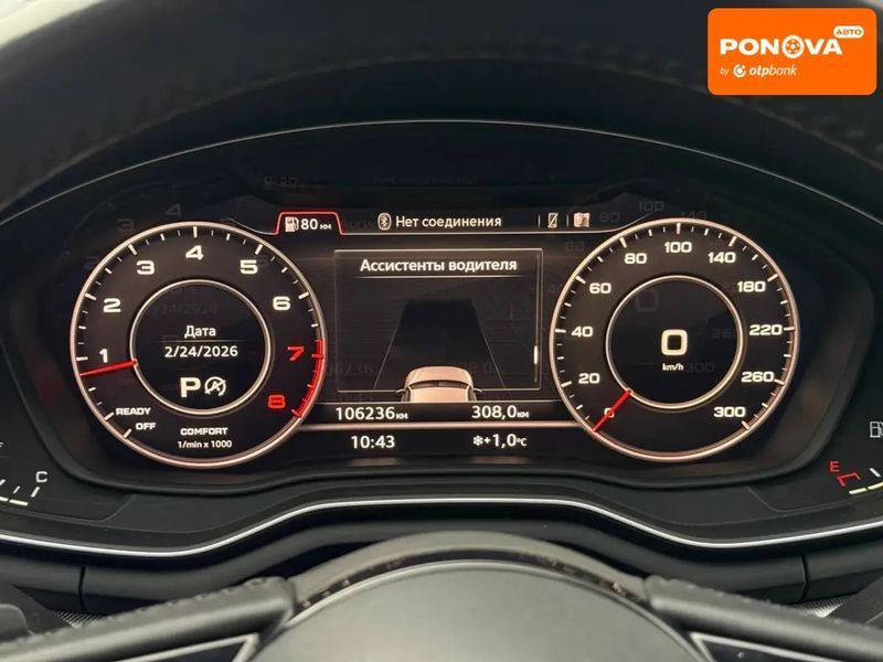 Audi A4, 2016 г., Бензин, 106 тыс. км, Седан, Чорный, Харьков AT-10411795 фото