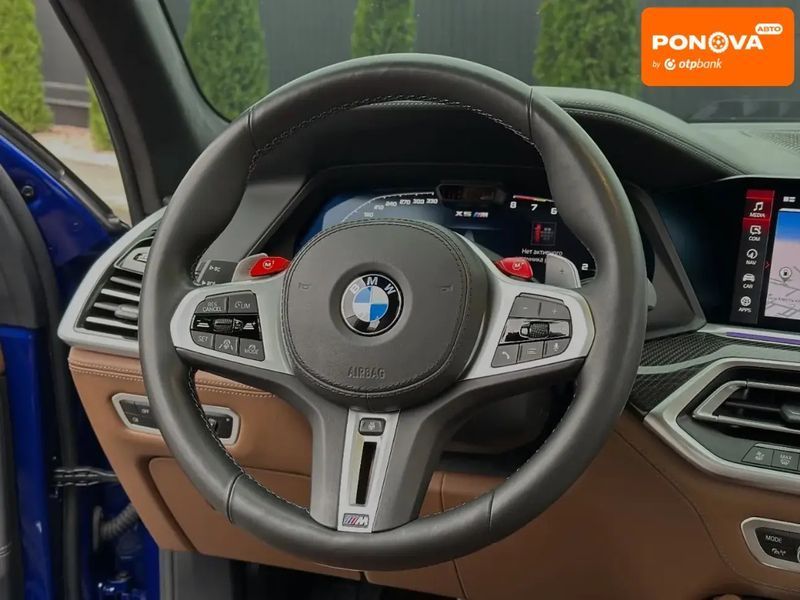 BMW X5 M, 2022 р., Бензин, 20 тис. км, Позашляховик / Кросовер, Синій, Дніпро (Дніпропетровськ) AT-10406272 фото