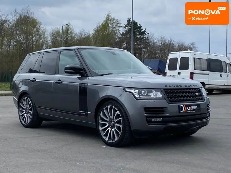 Land Rover Range Rover, 2015 р., Гібрид (HEV), 249 тис. км, Позашляховик / Кросовер, Сірий, Львів AT-10413611 фото