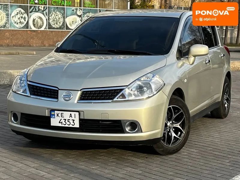 Nissan TIIDA, 2008 р., Газ пропан-бутан / Бензин, 150 тис. км, Хетчбек, Бежевий, Дніпро (Дніпропетровськ) AT-10405869 фото